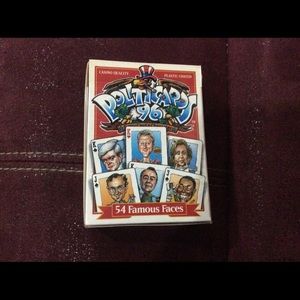 Deck of Politicards 96 new opened box 54 faces
